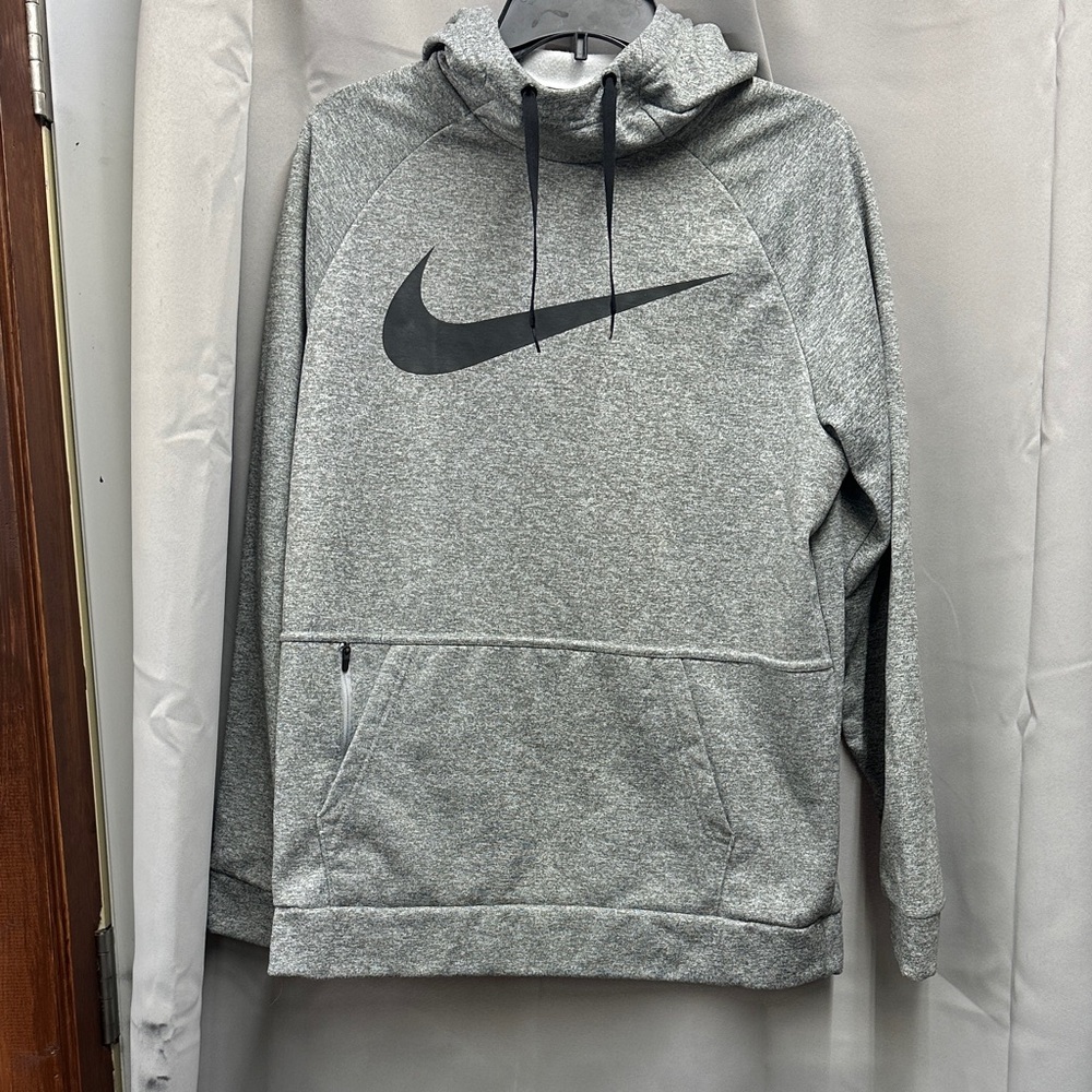 Nike Men's Heather Gray Hoodie